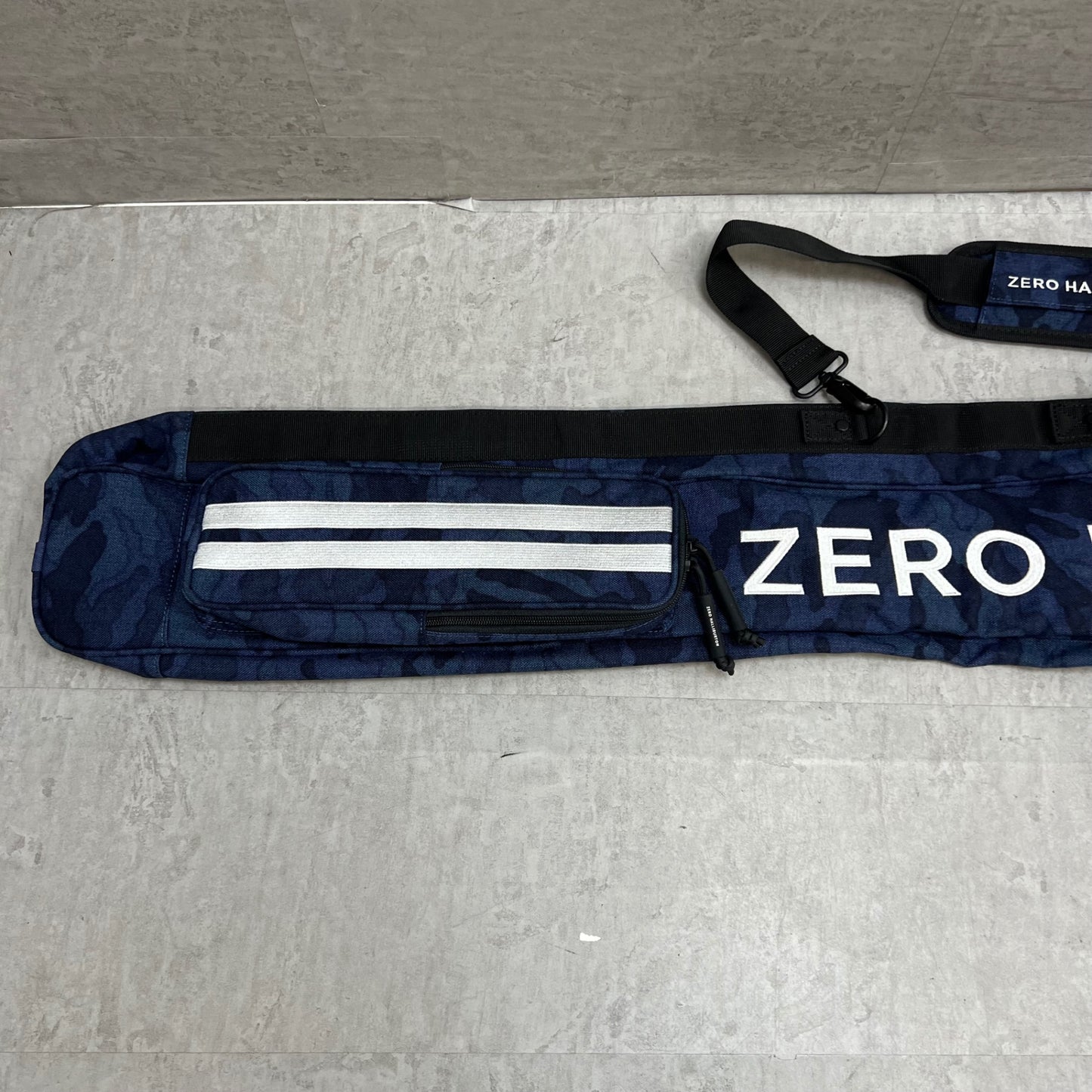 ZERO HALLIBURTON ゼロハリバートン ゴルフクラブケース ZHG-CB1 ネイビーカモフラ 46インチ対応 軽量0.8kg ショルダー付き