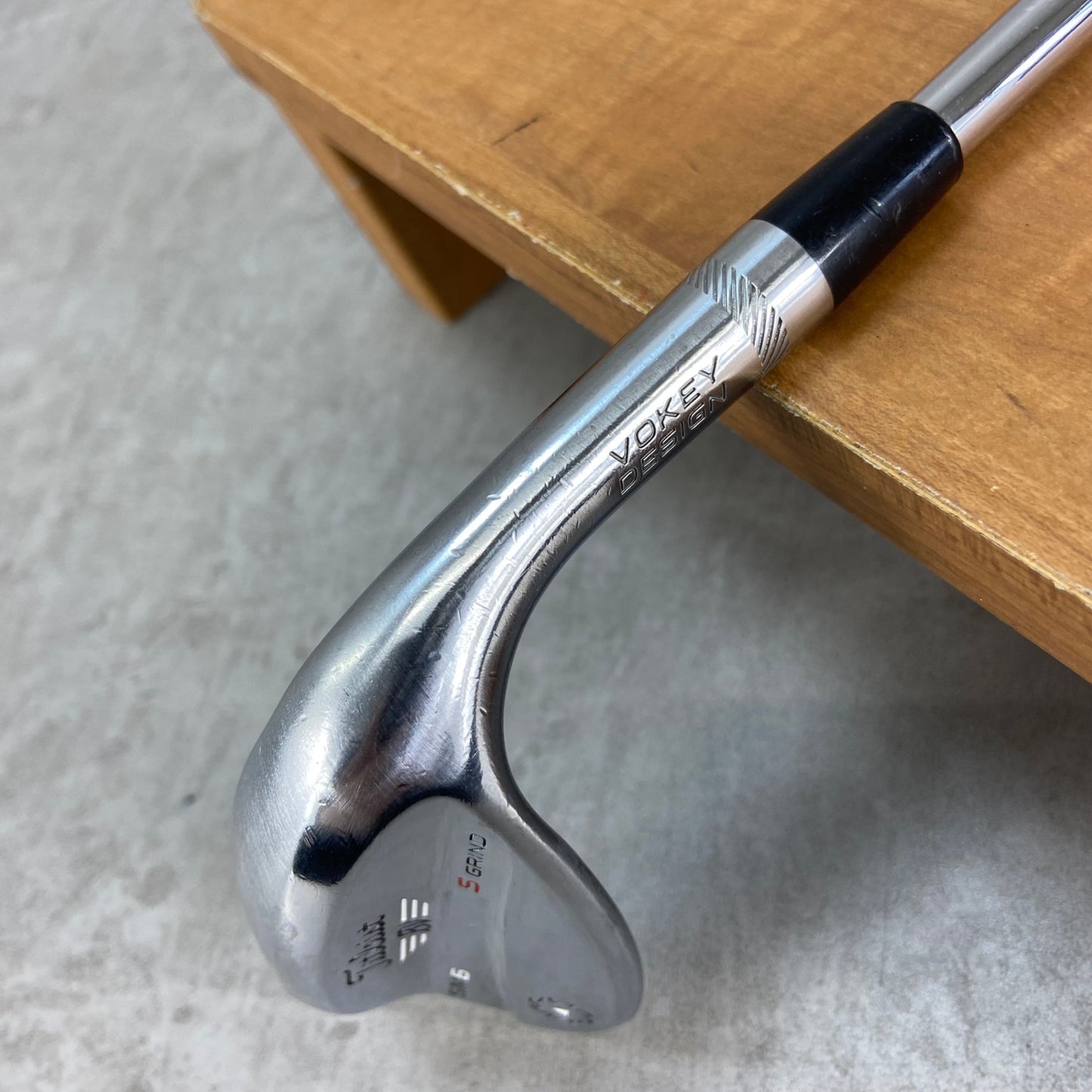 タイトリスト　ボーケイデザイン　SM6　S GRIND　メンズゴルフ　サンドウェッジ　SW　S200　右利き用　Titleist　VOKEYDESIGN