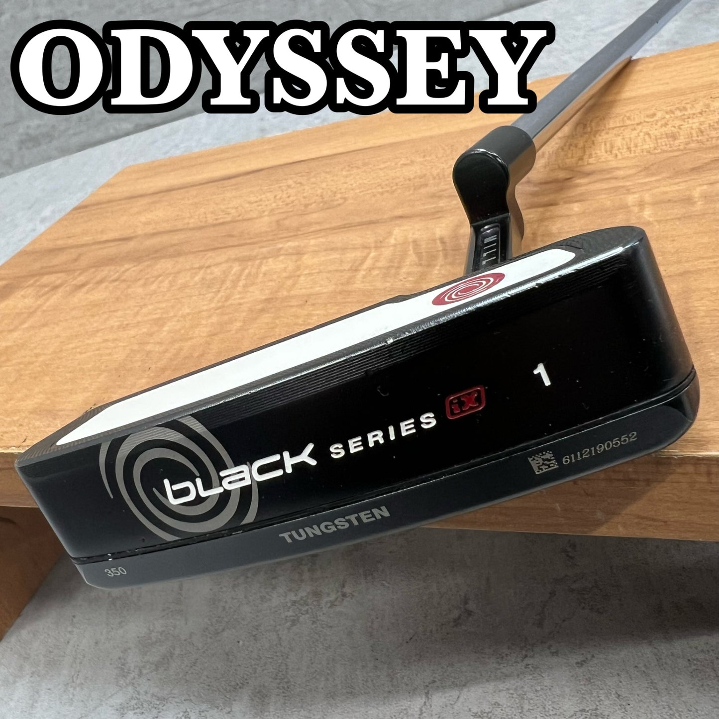 オデッセイ　ブラックシリーズ　iX　1　メンズゴルフ　パター　右利き用　34インチ　ODYSSEY　brack SERIES
