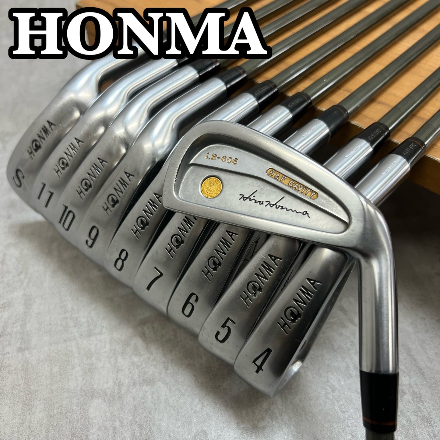 ホンマ　LB-606 4スター　メンズゴルフ　アイアンセット　10本　R　右利き用　HONMA　STAR　星