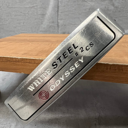 オデッセイ　ホワイトスチール　#2　CS　メンズゴルフ　パター　右利き用　34インチ　ピン型　センターネック　ODYSSEY　WHITE STEEL