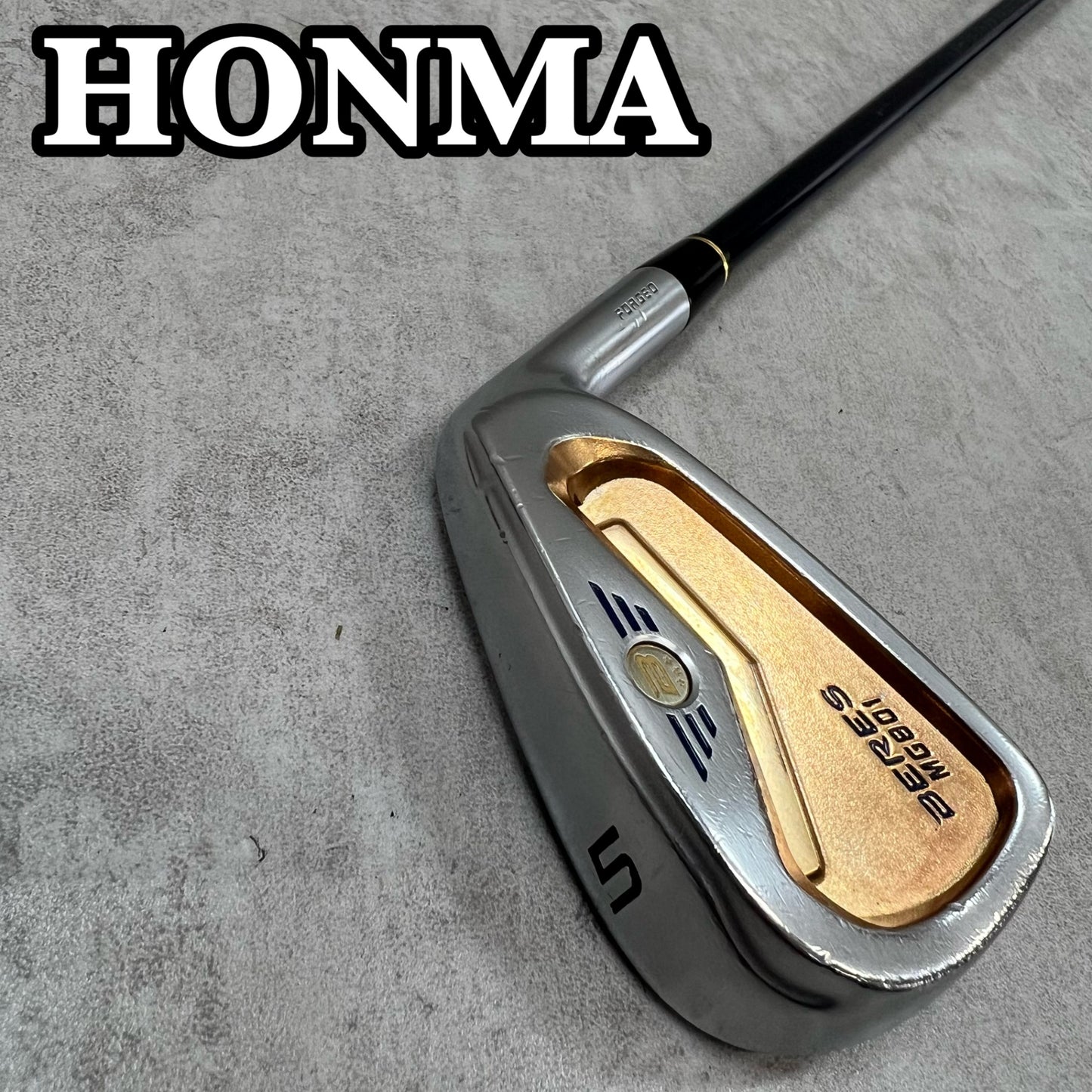 HONMA GOLF　ホンマゴルフ　ベレス　MG801　3STAR スター　星　メンズゴルフ　5番アイアン　C-8　R　右利き用