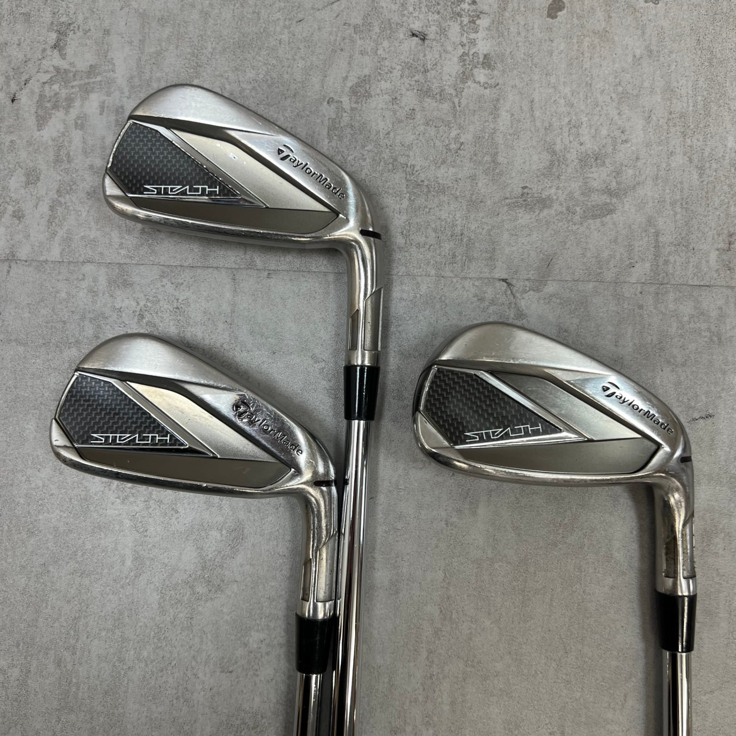 TaylorMade テーラーメイド STEALTH ステルス メンズゴルフ アイアンセット 右利き 6番〜PW 5本 N.S.PRO MODUS3 TOUR120 スチール X