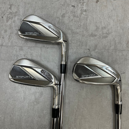 TaylorMade テーラーメイド STEALTH ステルス メンズゴルフ アイアンセット 右利き 6番〜PW 5本 N.S.PRO MODUS3 TOUR120 スチール X