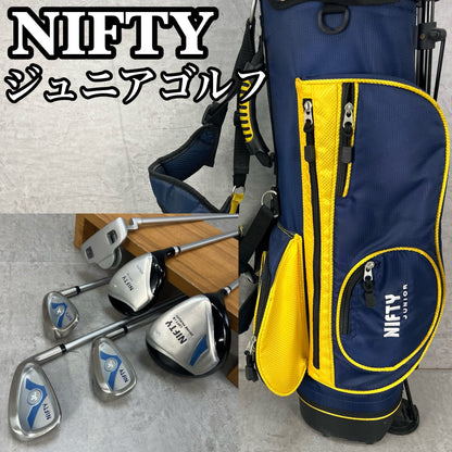ニフティ　ジュニアゴルフ　クラブセット　6本　右利き用　NIFTY　子供用