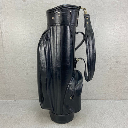 PING　キャディバッグ　カート式　3分割　約8.5型(約21cm)　約3.0Kg　レザー　ビンテージ　ピン