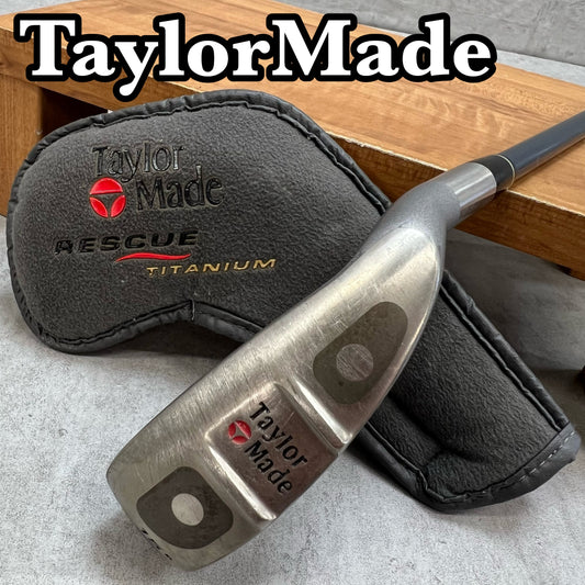 テーラーメイド　レスキュー　メンズゴルフ　アイアン型　ユーティリティ　右利き用　15°　S　UT　TaylorMade　ヘッドカバー