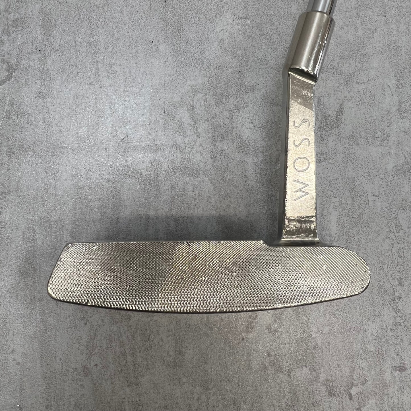 WOSS　P.B.SLANT DESIGN　メンズゴルフ　パター　約35インチ　ピン型　右利き用　ウォズ