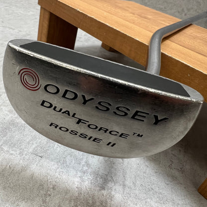 オデッセイ　デュアルフォース　ロッシー2　メンズゴルフ　パター　右利き用　34インチ　マレット　ODYSSEY　DUAL FORCE  ROSSIE Ⅱ