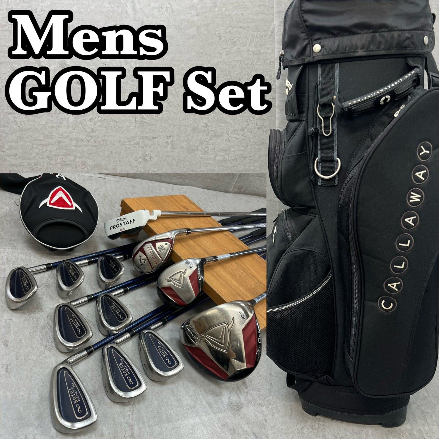 キャロウェイ　ミズノ　メンズゴルフ　クラブセット　12本　右利き用　Callaway　Mizuno