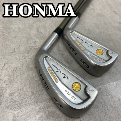 ホンマ　LB-606　4S　GP　レディースゴルフ　アイアンセット　2本　L　右利き用　4番　5番　ロング　HONMA