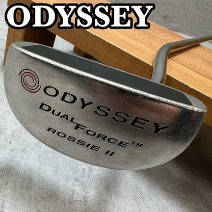 オデッセイ　デュアルフォース　ロッシー2　メンズゴルフ　パター　右利き用　34インチ　マレット　ODYSSEY　DUAL FORCE  ROSSIE Ⅱ