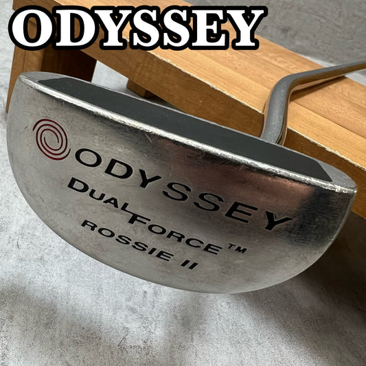 オデッセイ　デュアルフォース　ロッシー2　メンズゴルフ　パター　右利き用　34インチ　マレット　ODYSSEY　DUAL FORCE  ROSSIE Ⅱ