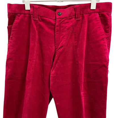 BLOOD SHIFT　メンズ　ボトムス　コーデュロイ　ワンポイントロゴ　パンツ　ズボン　スラックス　男性用　ゴルフアパレル　ブラッドシフト