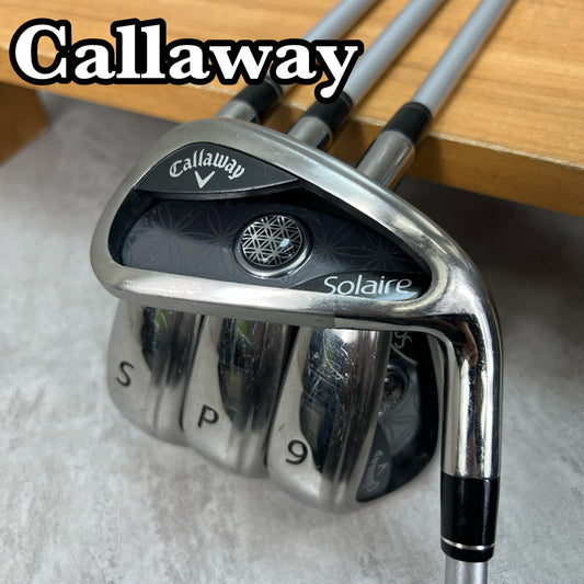 キャロウェイ　 ソレイル　レディースゴルフ　アイアンセット　4本　L　右利き用　Callaway Solaire
