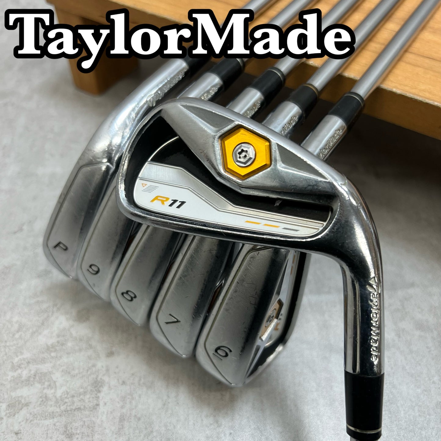 テーラーメイド　R11　メンズゴルフ　アイアンセット　6本　S　右利き用　TaylorMade
