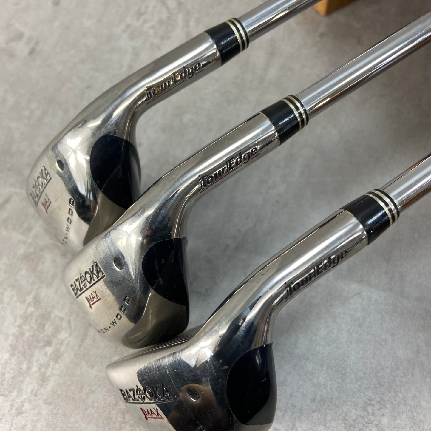 ツアーエッジ　バズーカ　JMAX メンズゴルフ　ユーティティアイアン　3本セット　R 右利き用　1UT 2番　3番　TourEdge 　BAZOOKA