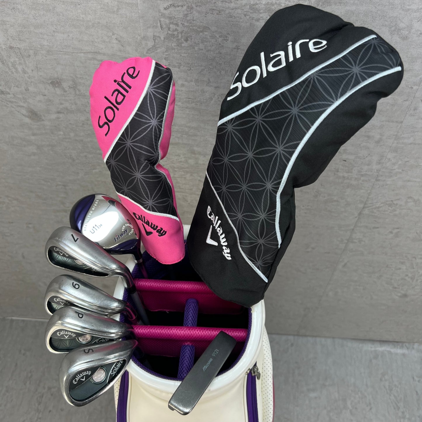 キャロウェイ　アディダス　レディースゴルフ　クラブセット　8本　L　右利き用　Callaway　adidas