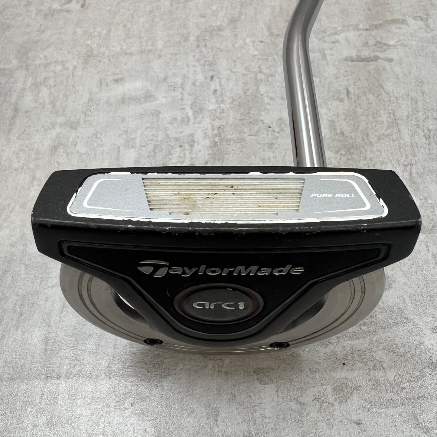 テーラーメイド　arc1　メンズゴルフ　パター　右利き用　約34インチ　TaylorMade　ヘッドカバー