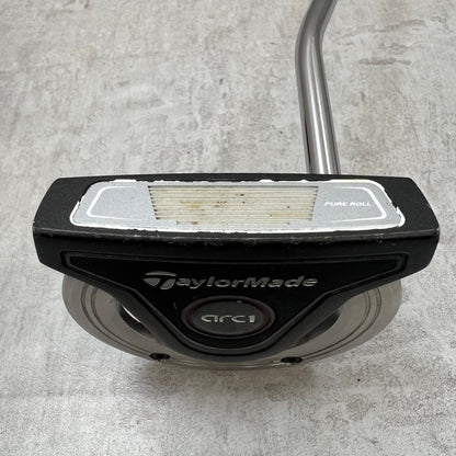 テーラーメイド　arc1　メンズゴルフ　パター　右利き用　約34インチ　TaylorMade　ヘッドカバー
