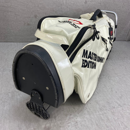 マスターバニーエディション　ゴルフ　スタンド式キャディバッグ　約9.5型　エナメル　MASTER BUNNY EDITION