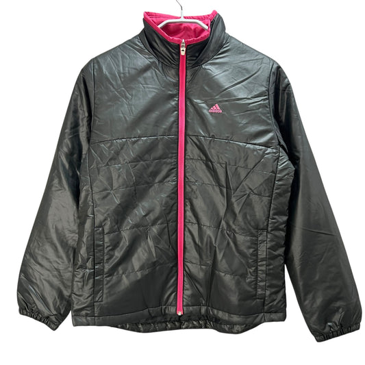 adidas　レディース　女性用アウター 中綿ジャケット　ブラック　Lサイズ　アディダス