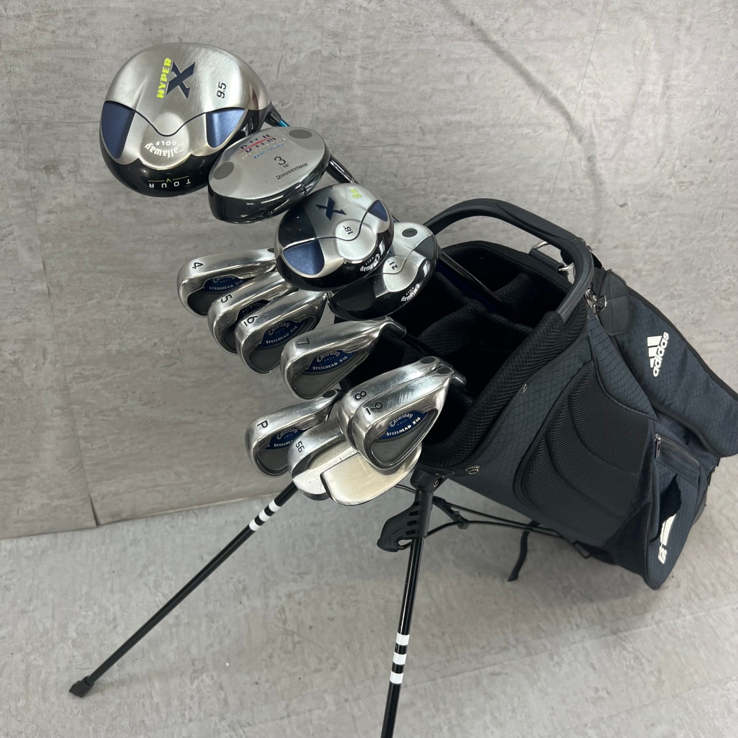 キャロウェイ　アディダス　メンズゴルフ　クラブセット　13本　右利き用　Callaway adidas
