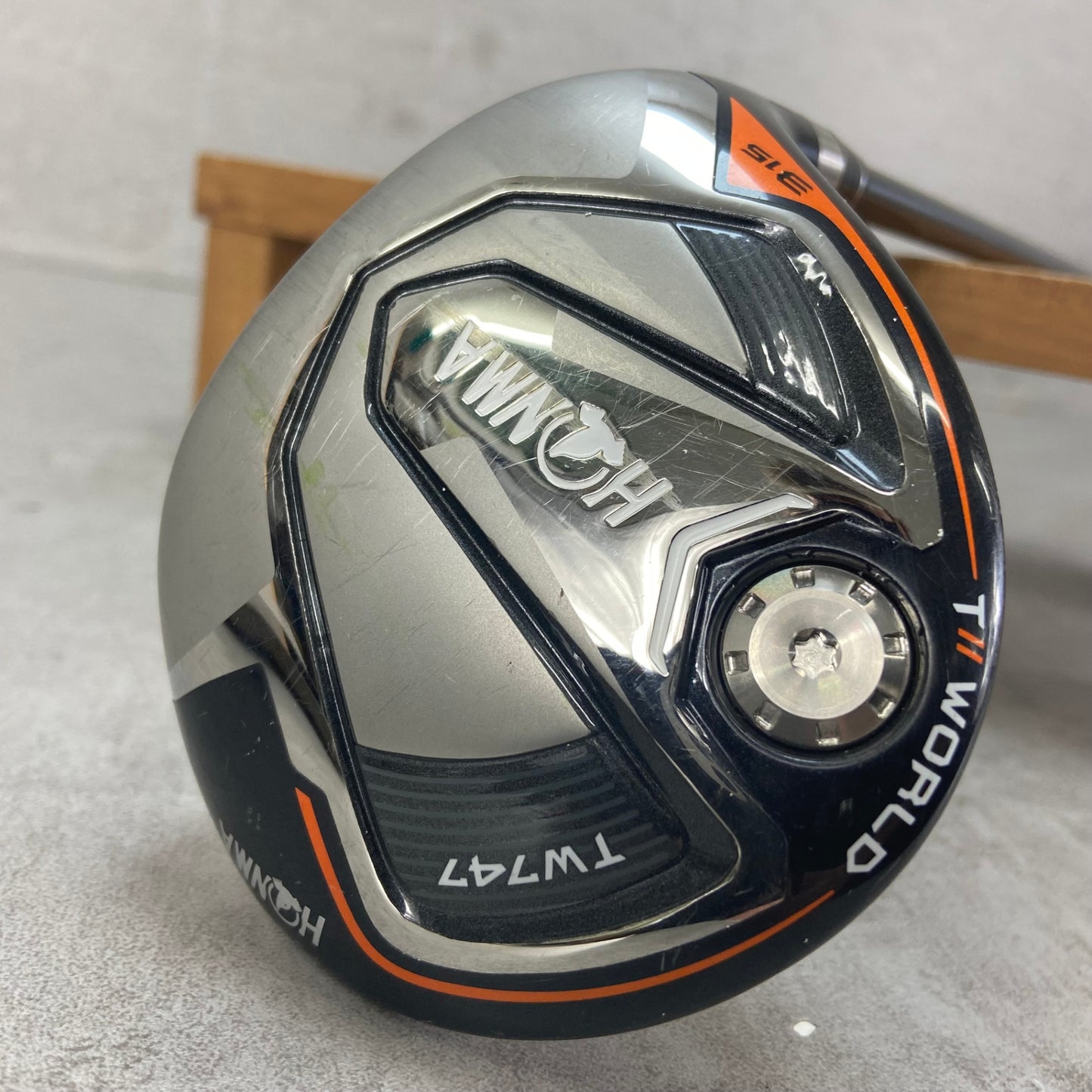 ホンマ　ツアーワールド　TW747 メンズゴルフ3W S 右利き用　フェアウェイウッド　スプーン　HONMA