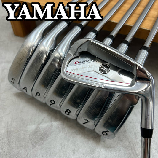 ヤマハ  インプレスX Dフォージド メンズゴルフ アイアンセット  8本 右利き用 スチール R N.S.PRO YAMAHA inpres X D FORGED