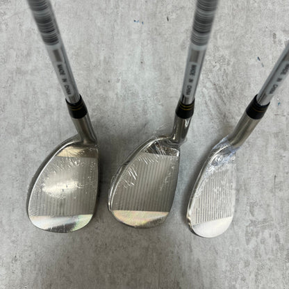 WORLD EAGLE　ワールドイーグル　メンズゴルフ　Wedge　ウェッジ	3本セット　アプローチウェッジ　ロブウェッジ　右利き用