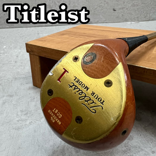 Titleist　タイトリスト　ツアーモデル　メンズゴルフ　DR　ドライバー　パーシモン　木製　1W　C-8　右利き用