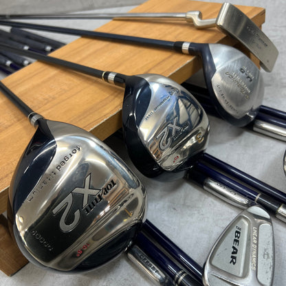 レフティー　TOP FLITE　プーマ　メンズゴルフ　クラブセット　13本　左利き用　PUMA