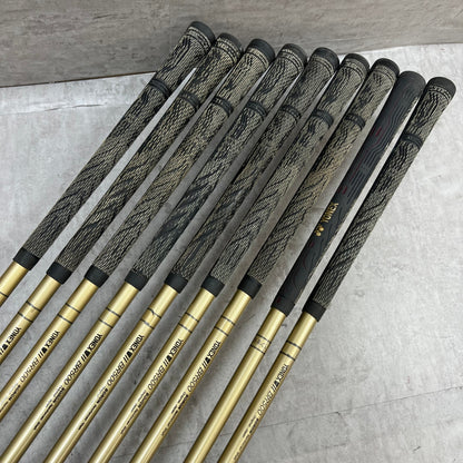YONEX ヨネックス AERONA IRON エアロナアイアン メンズゴルフ アイアンセット 右利き 3番〜PW 9本 カーボン R