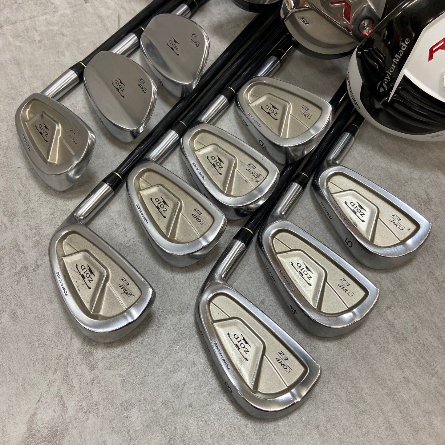 テーラーメイド　ミズノ　メンズゴルフ　クラブセット　14本　右利き用　TaylorMade MIZUNO