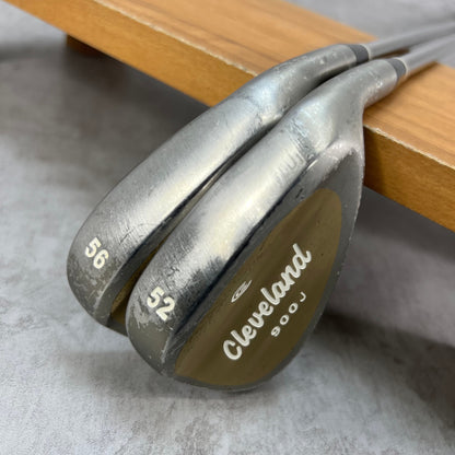 クリーブランド　900J　メンズゴルフ　ウェッジ2本セット　右利き用　アプローチ　サンド　52°　56°　Cleveland