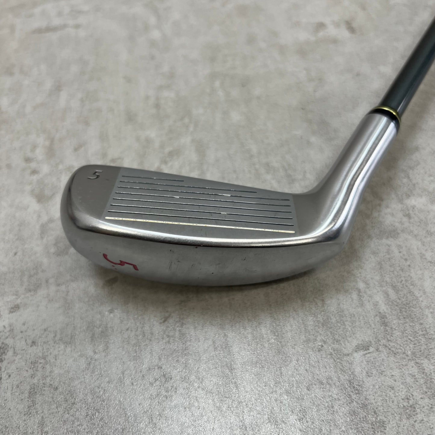 PRGR　プロギア　955　スピードアイアン　メンズゴルフ　5番アイアン　C-0　L　右利き用