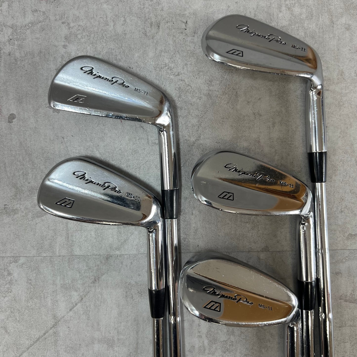 ミズノプロ MS-11 メンズゴルフ アイアンセット 10本 右利き用 スチール X Mizuno Pro