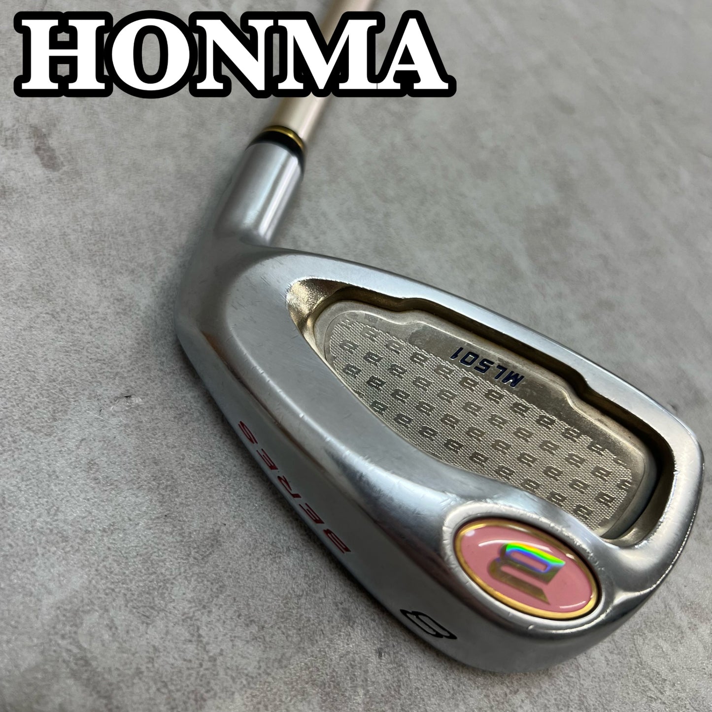 HONMA GOLF　ホンマゴルフ　BERES ML501　ベレス	レディース　女性	ゴルフ　8番アイアン　C-0　L　右利き用
