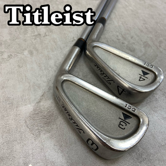 タイトリスト　DCI　メンズゴルフ　アイアンセット　2本　S　右利き用　3番　4番　ロング　Titleist
