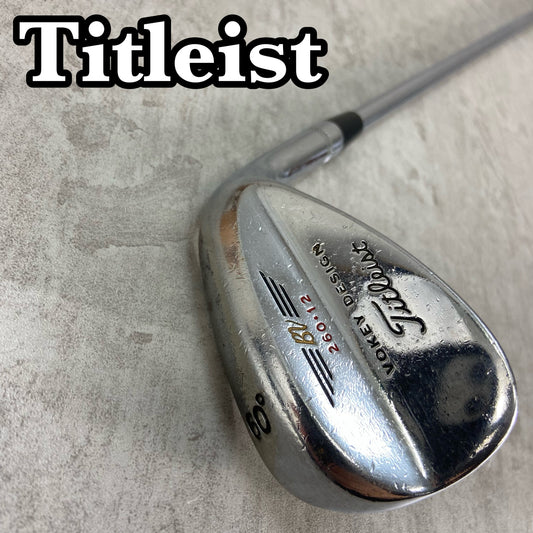 タイトリスト　ボーケイデザイン　メンズゴルフ　ロブウェッジ　LW　右利き用　WEDGE　Titleist　VOKEYDESIGN