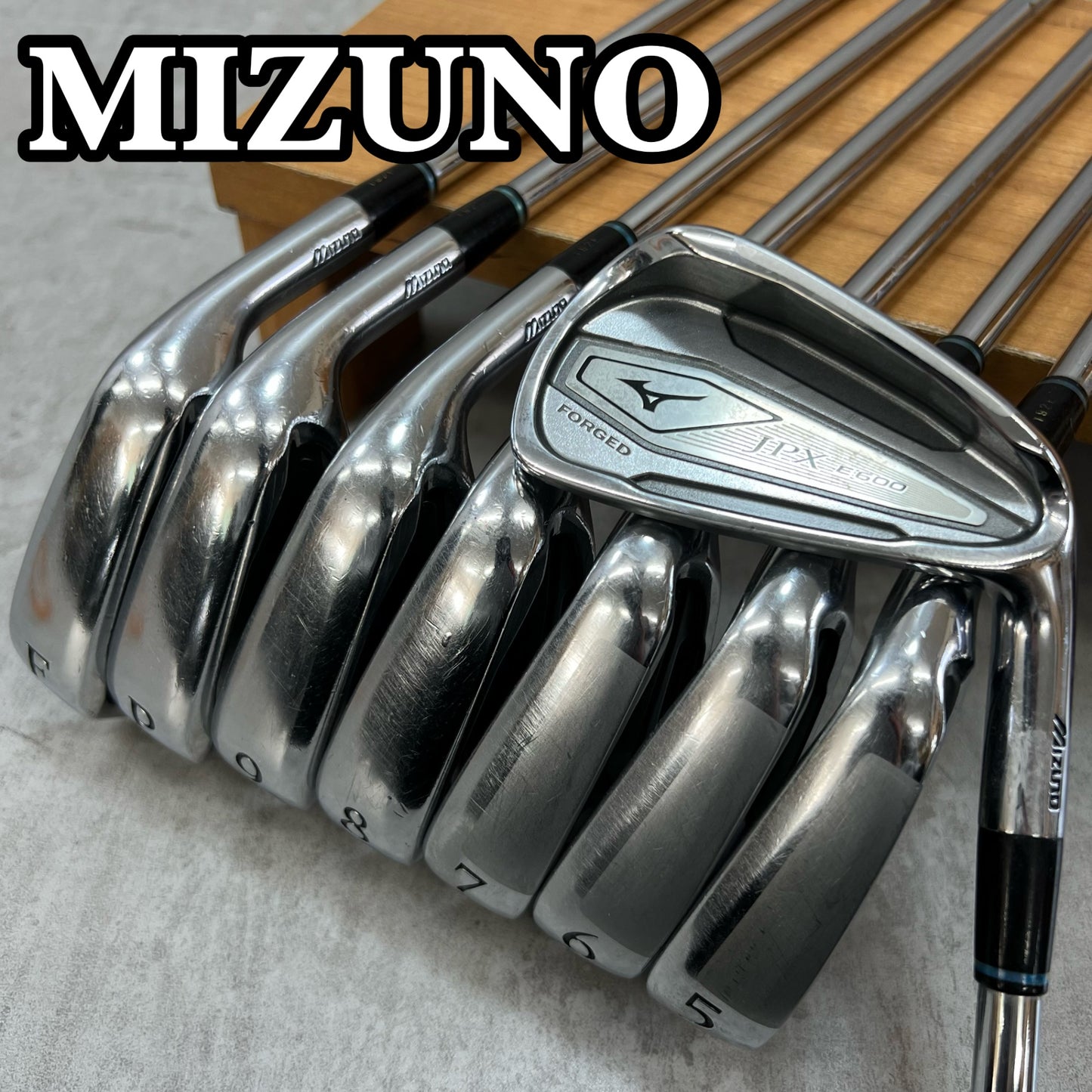 ミズノ　JPX E600　メンズゴルフ　アイアンセット　8本　S　右利き用　Mizuno