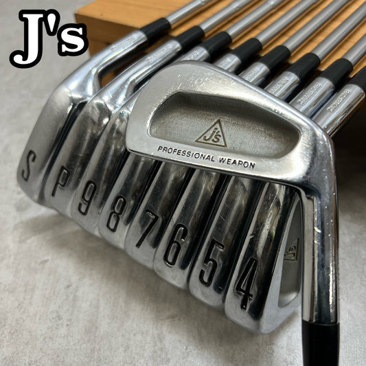 ブリヂストン　Js　プロフェッショナルウェポン　メンズゴルフ　アイアンセット　9本　右利き用　BRIDGESTONE