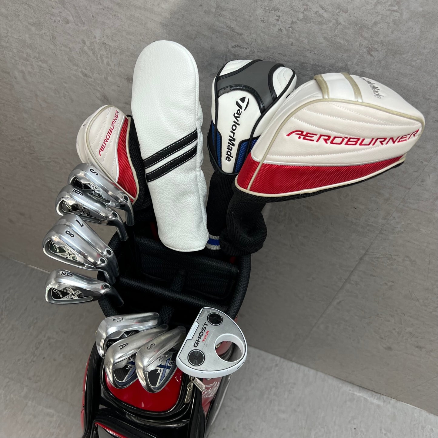 テーラーメイド　タイトリスト　メンズゴルフ　クラブセット　13本　右利き用　TaylorMade Titleist