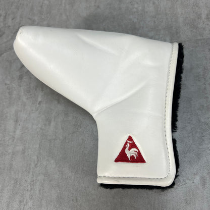 ルコックスポルティフ　ゴルフクラブ用ヘッドカバー　パター　ピン型　ホワイト　白　LE COQ SPORTIF
