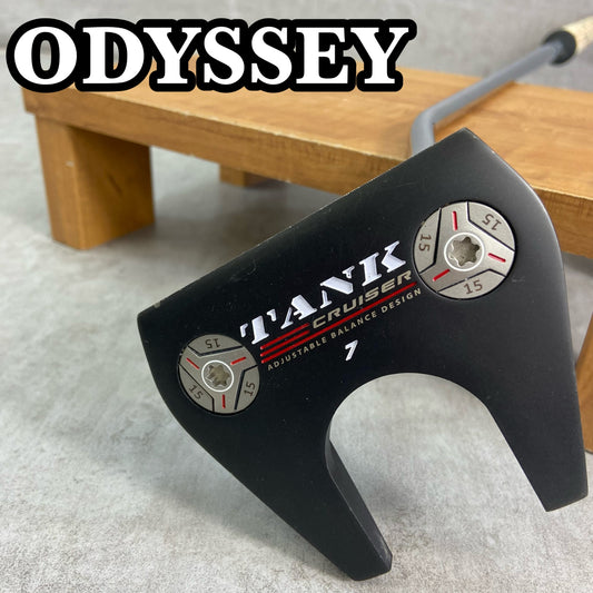 オデッセイ　タンククルーザー7　メンズゴルフ　パター　ネオマレット　約34インチ　右利き　ODYSSEY　TANK CRUISER 7