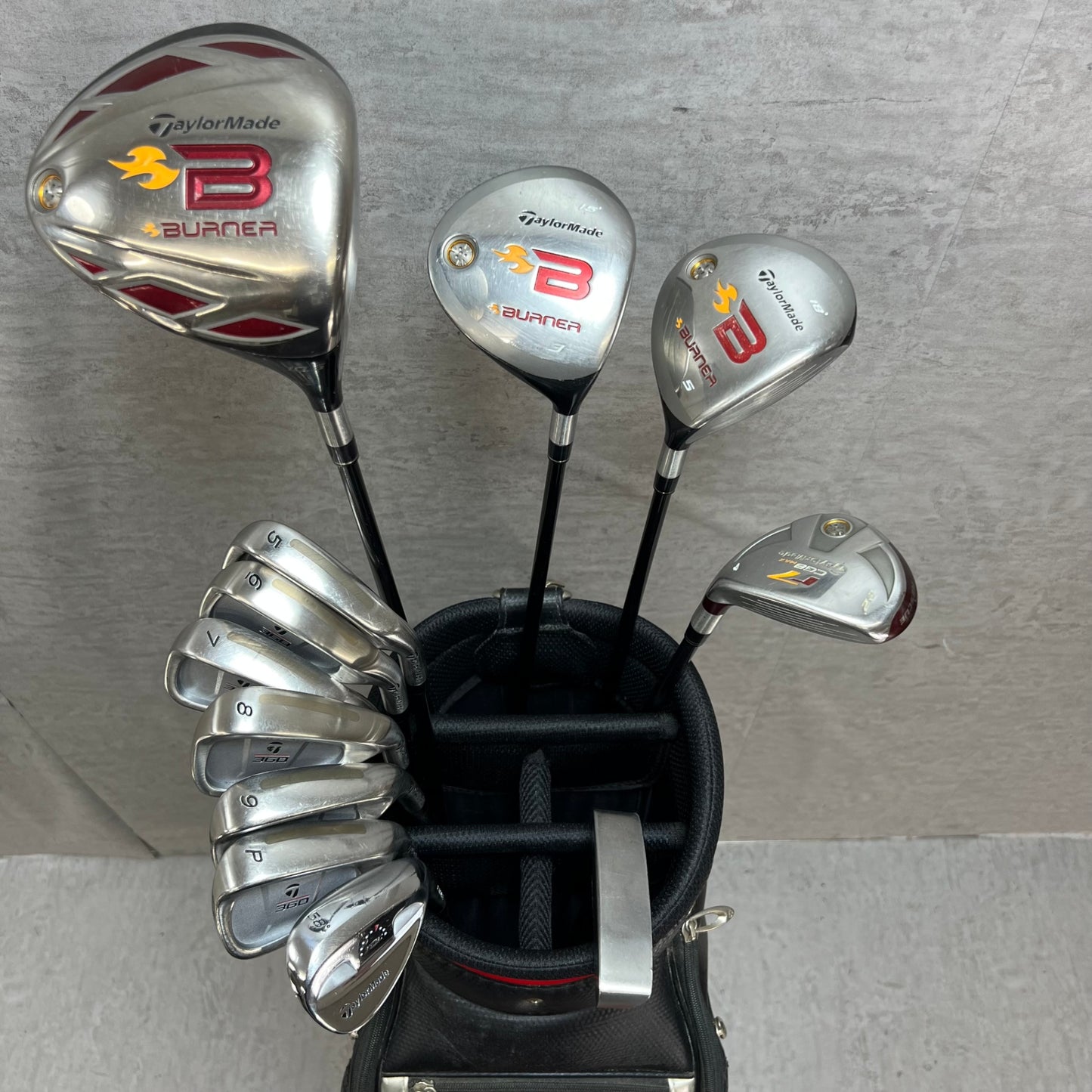 テーラーメイド　バーナー　メンズゴルフ　クラブセット　12本　R　右利き用　TaylorMade　BURNER
