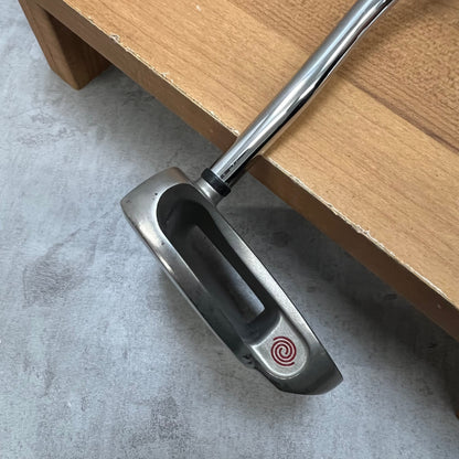 長尺　ODYSSEY　オデッセイ　WHITEHOT　２･BALL　メンズゴルフ　PT　パター　ネオマレット　ベントネック　45.9インチ　右利き用