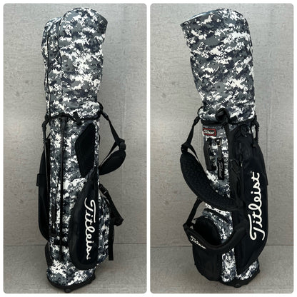 タイトリスト　ゴルフ　スタンド式キャディバッグ　約9型　カモフラ　Titleist