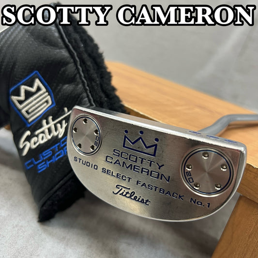 ScottyCameron　スコッティキャメロン　Titleist STUDIO SELECT　メンズゴルフ　PT　パター　マレット　ベントネック　33.1インチ　右利き用