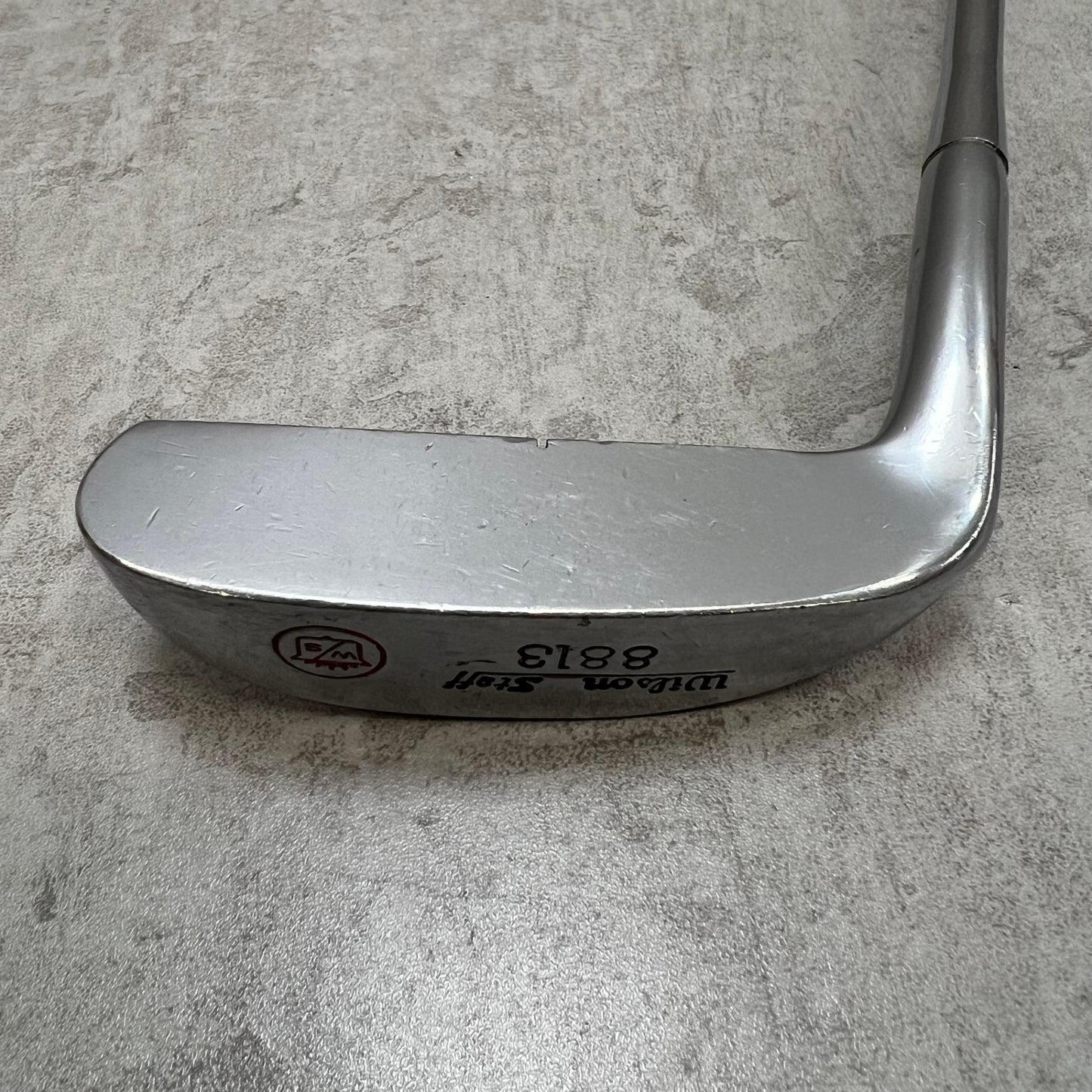 Wilson Staff　ウィルソンスタッフ　8813　メンズゴルフ　PT　パター　ピン型　L字　34.6インチ　右利き用